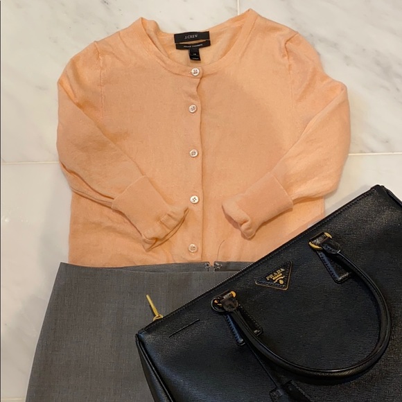 J. Crew Italian Cashmere Cardigan - Picture 2 of 6